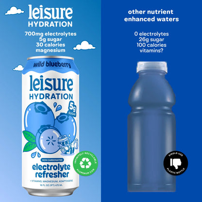 Leisure Hydration - Wild Blueberry