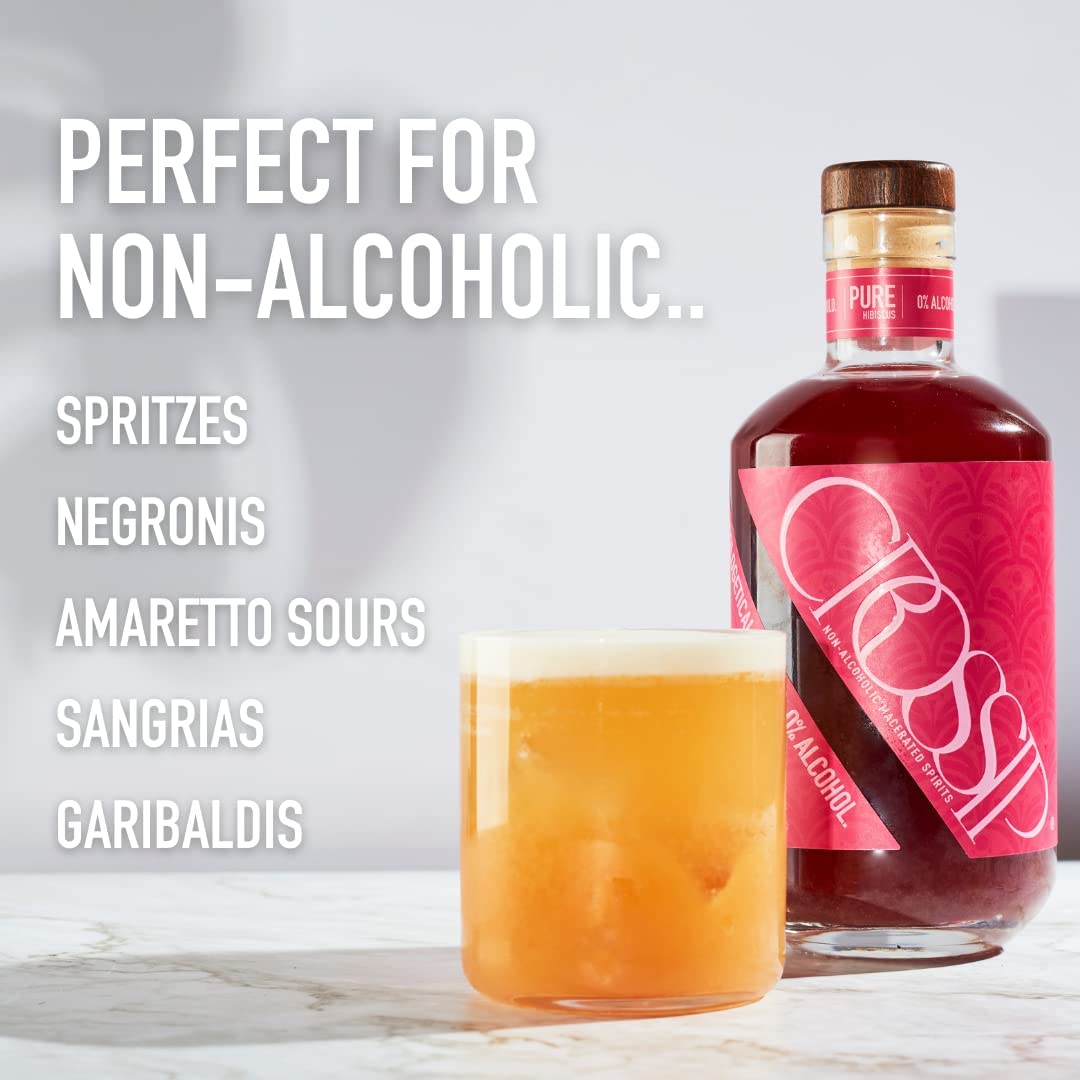 Pure Hibiscus makes the best spritzes, negronis, amaretto sours, sangrias, garibaldis and more