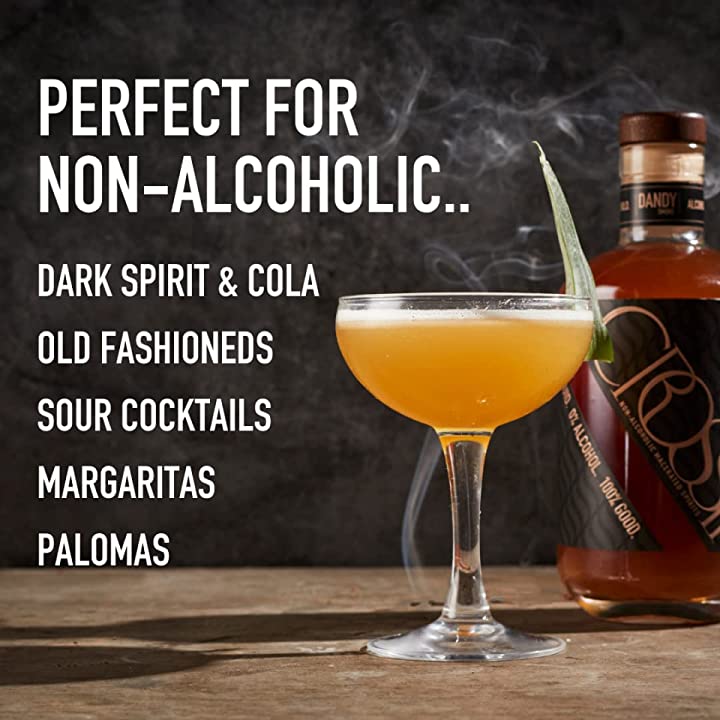 Dandy Smoke Perfect for making the best old fashioned, sour cocktail, margarita, paloma, spirit and cola, and more