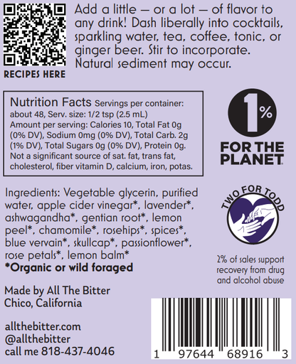 All The Bitter - Lavender Bitters