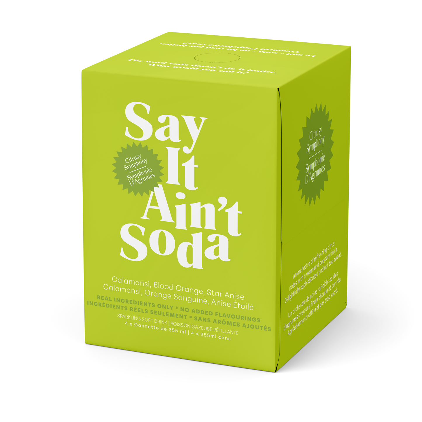 Say it Ain't Soda - Citrusy Symphony