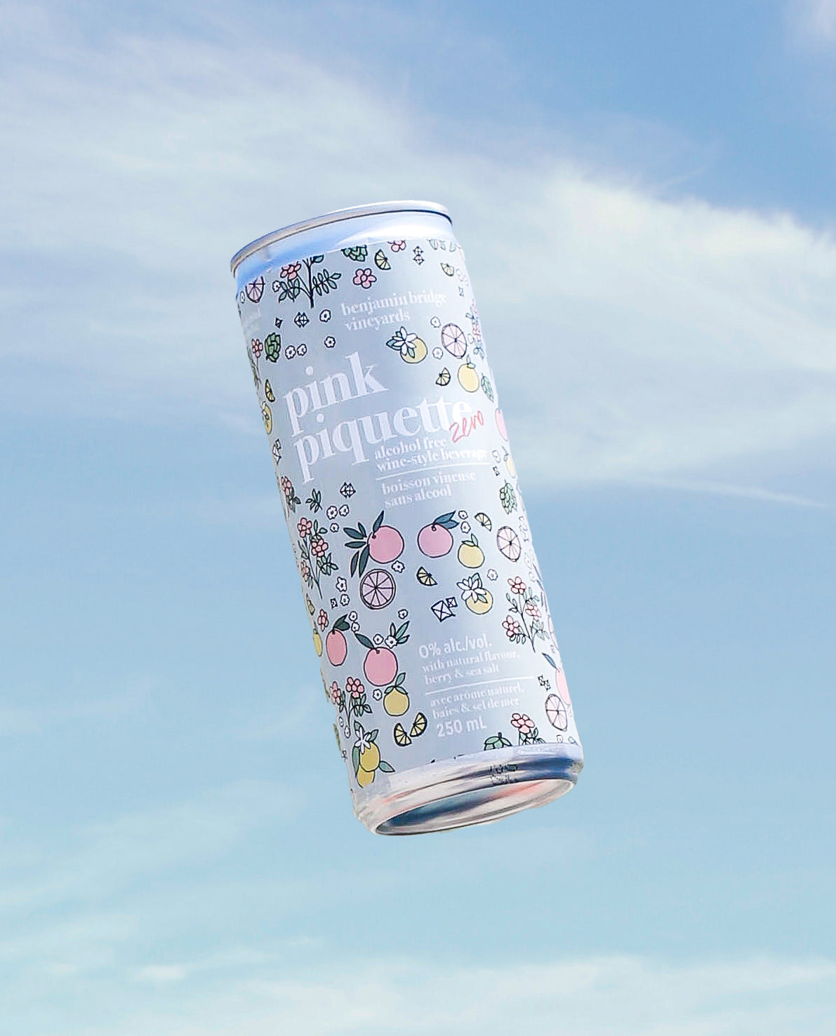 Benjamin Bridge - Piquette Pink Zero - 250mL