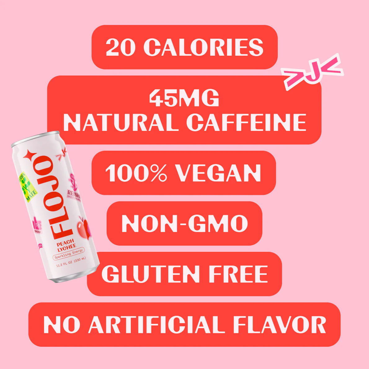 FLOJO - Peach Lychee
