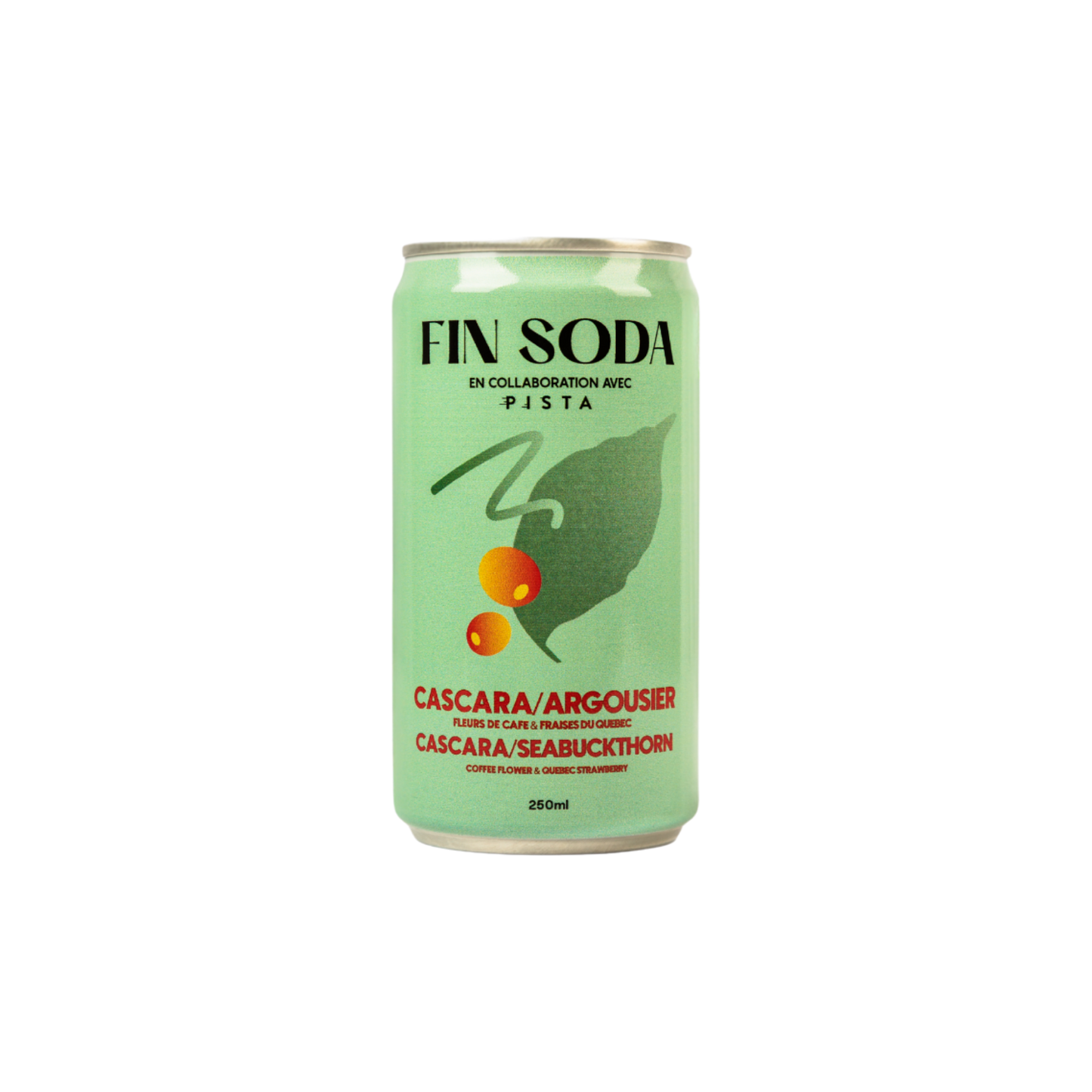 Fin Soda - Cascara, Seabuckthorn & Strawberries