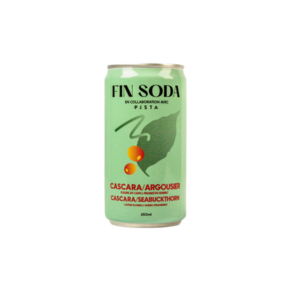 Fin Soda - Cascara, Seabuckthorn & Strawberries