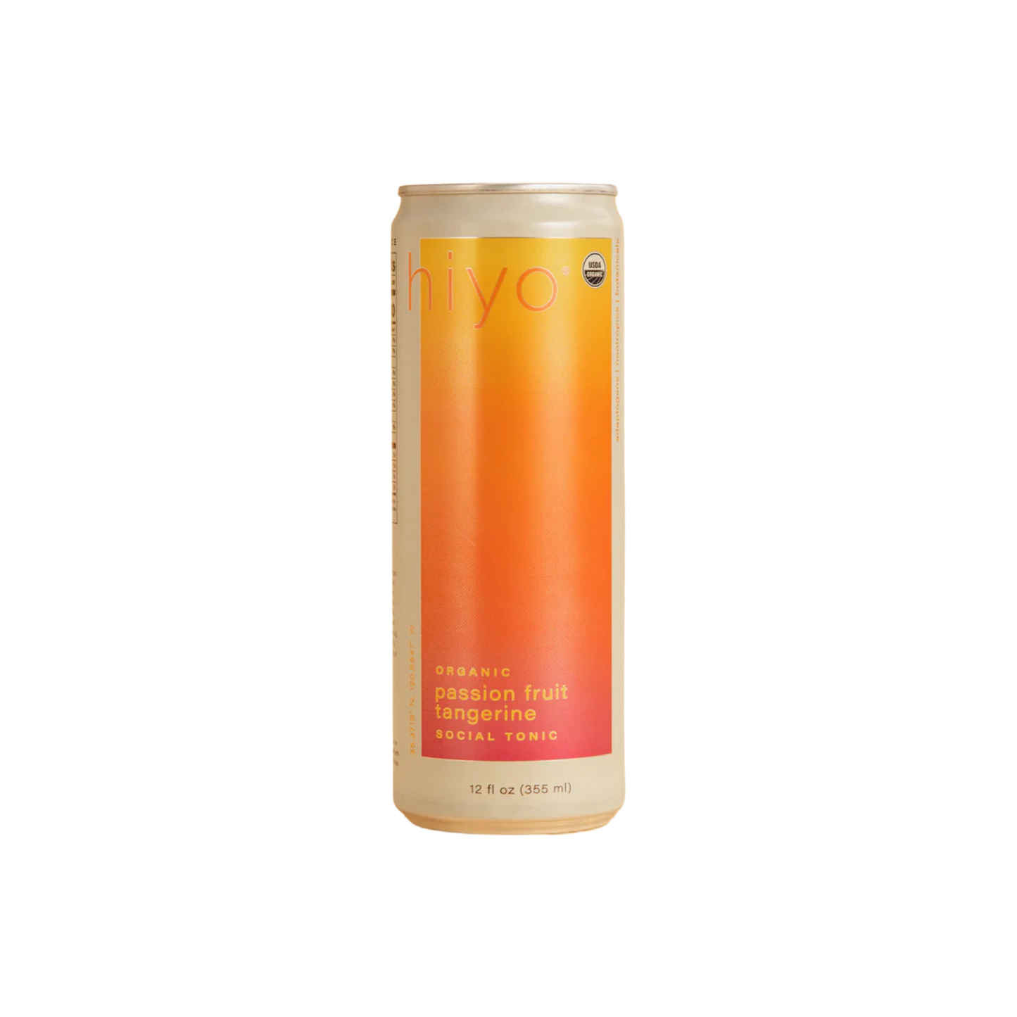 Hiyo - Passion Fruit Tangerine Seltzer
