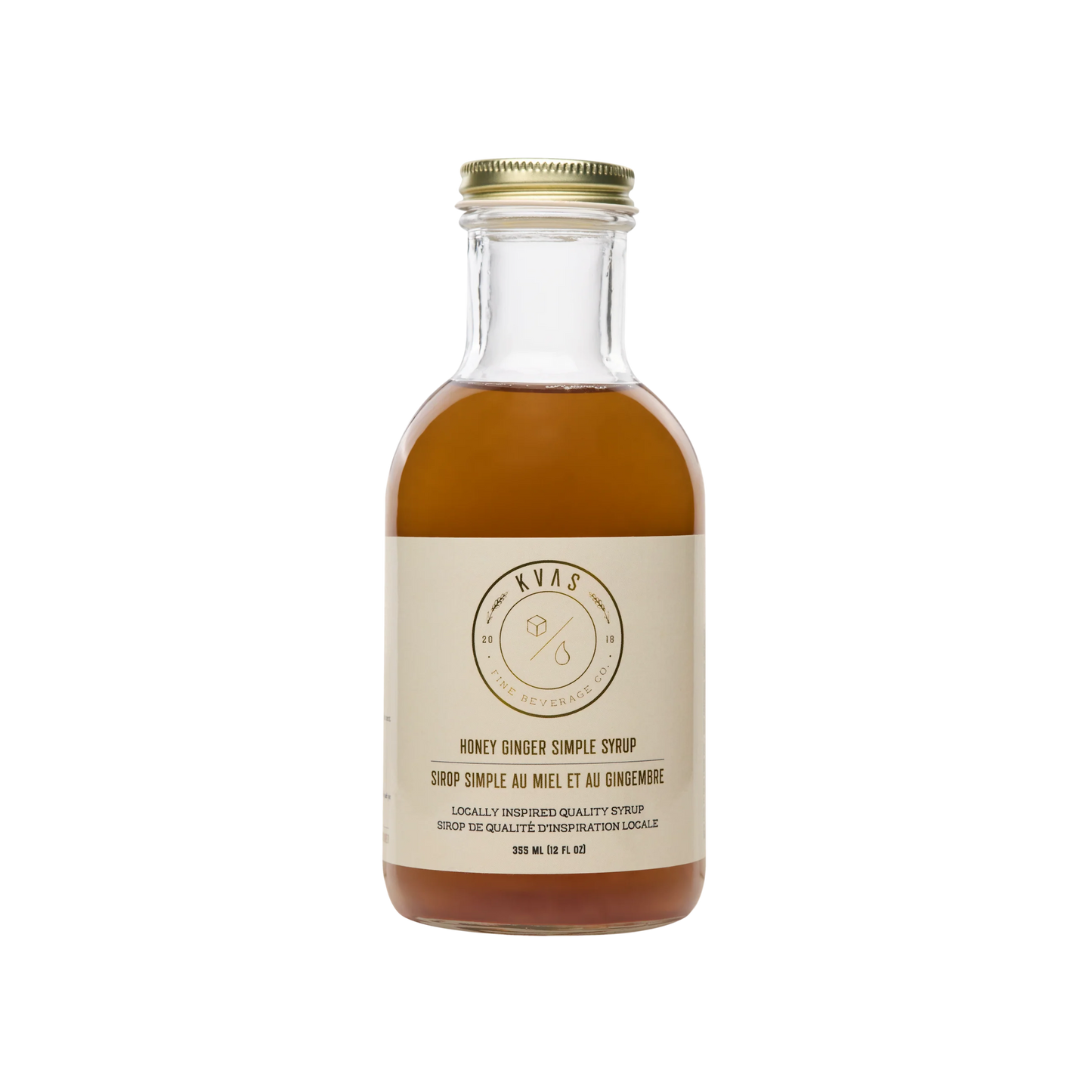 Kvas - Honey Ginger Simple Syrup