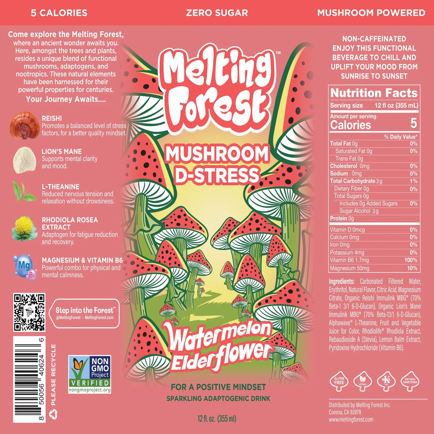 Melting Forest Chill - Watermelon Elderflower