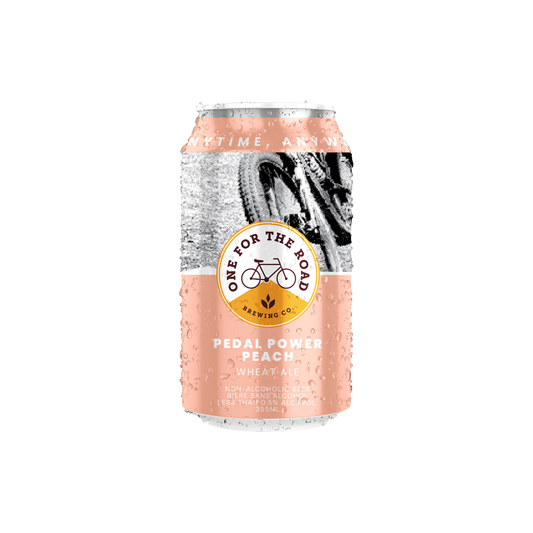 One For The Road - Pedal Power Peach Wheat Ale - Limited Time Offer