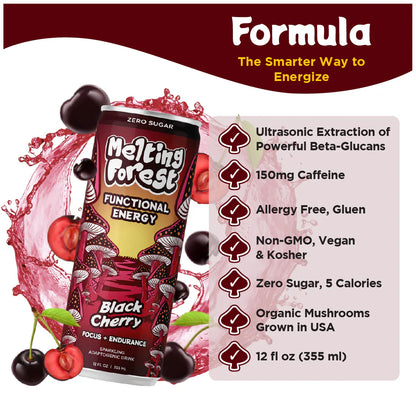 Melting Forest Energy - Black Cherry