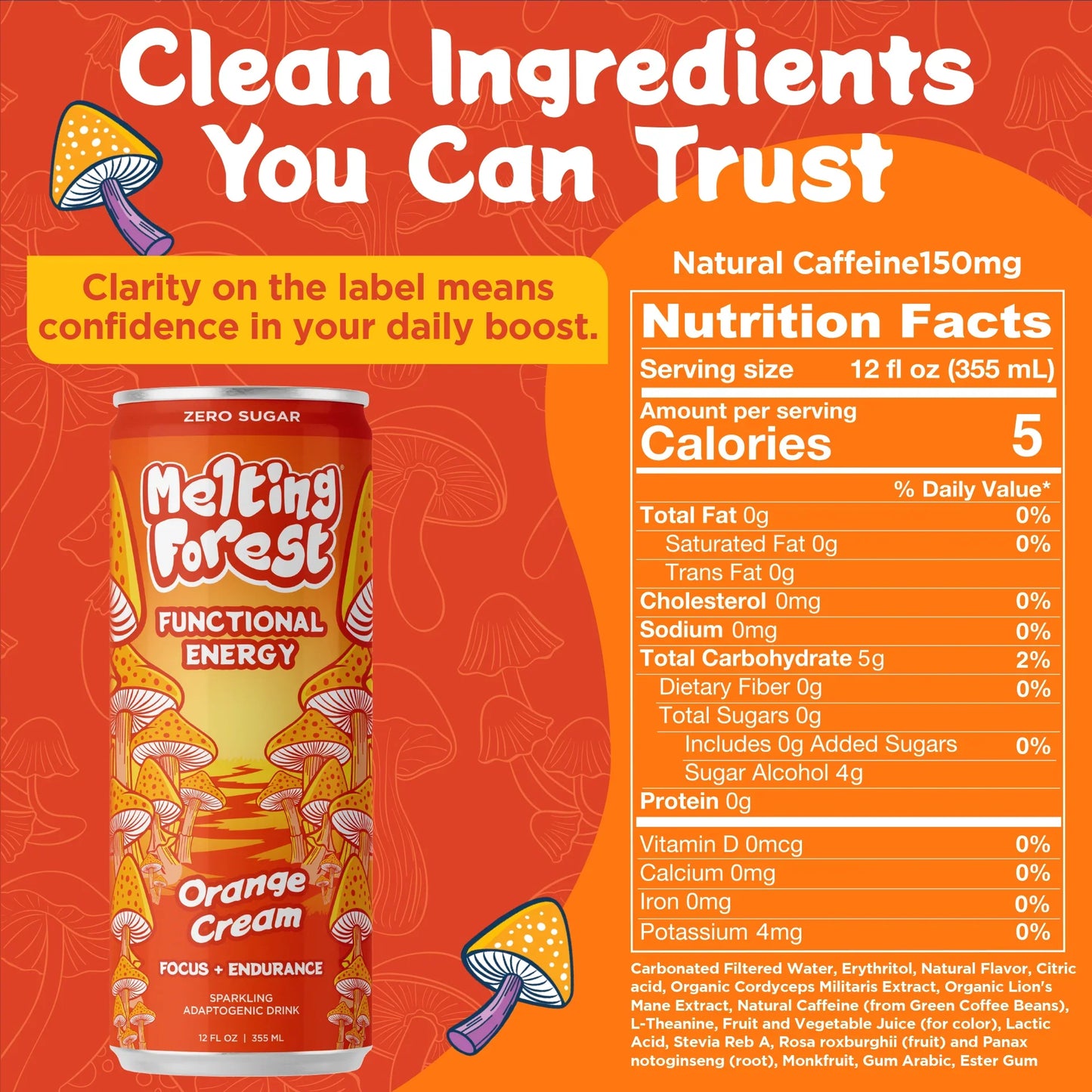 Melting Forest Energy - Orange Cream