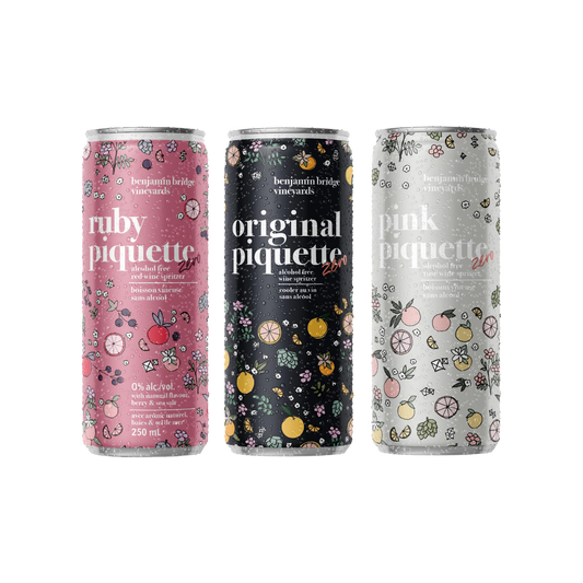 Benjamin Bridge - Piquette Zero Mixer Cans - 6 Pack