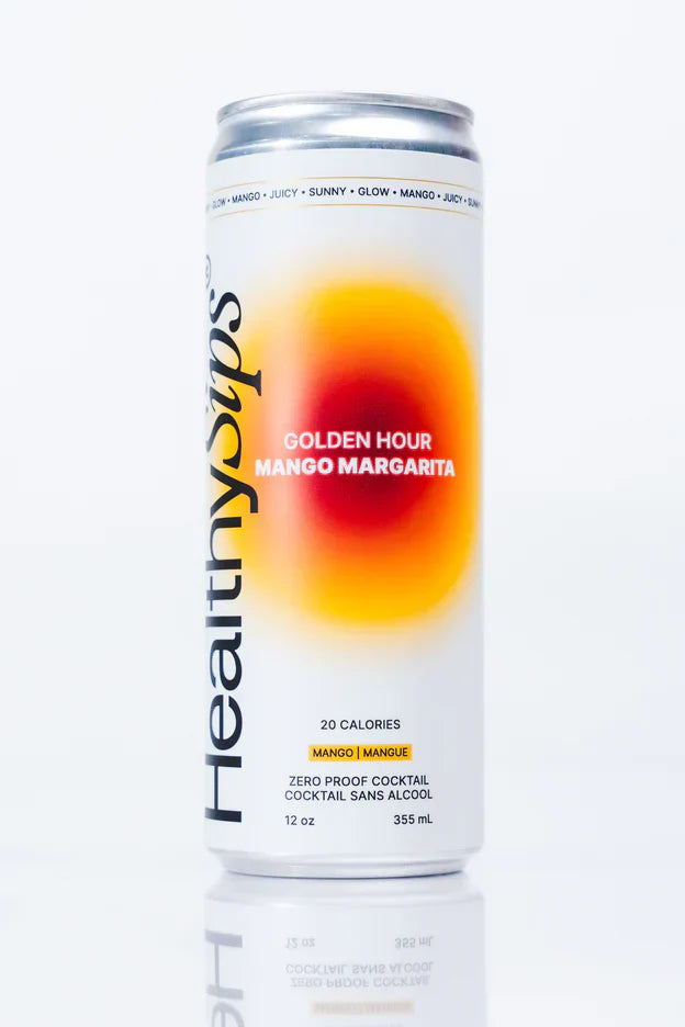 HealthySips - Golden Hour Mango Margarita