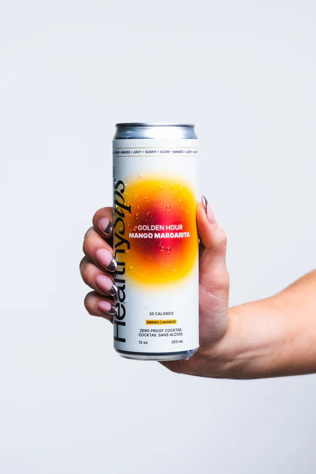 HealthySips - Golden Hour Mango Margarita