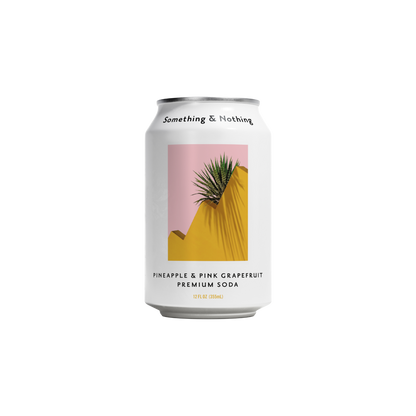 Something & Nothing - Pineapple & Pink Grapefruit Seltzer