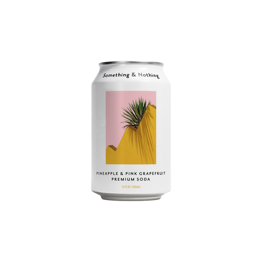 Something & Nothing - Pineapple & Pink Grapefruit Seltzer