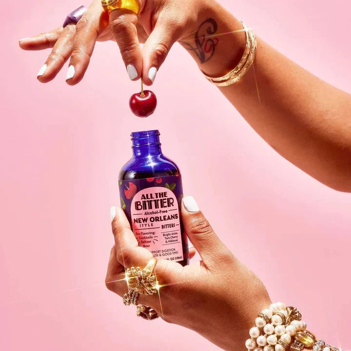 Add bitters to non-alcoholic wines to enhance the flavour and achieve the proper mouth feel